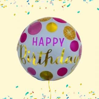 Helium ballon happy birthday