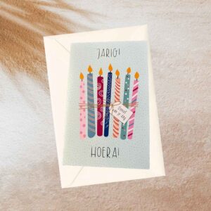 Verjaardagskaart op Aruba