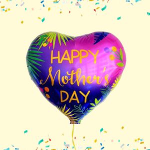 Fijne moederdag helium ballon