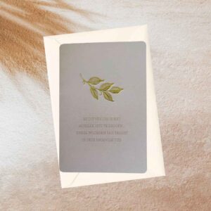 Met oprechte deelneming